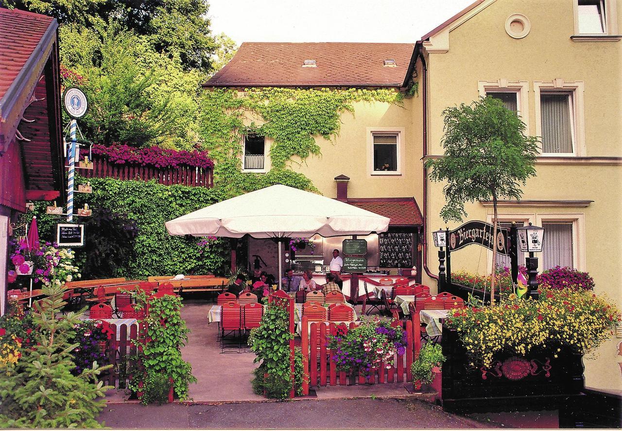 Gasthof & Hotel Goldener Hirsch Bad Berneck im Fichtelgebirge Exterior foto